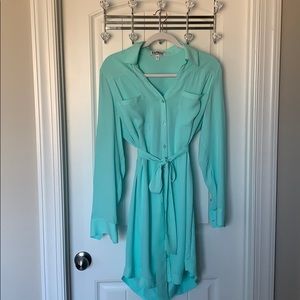 Express Portofino shirt dress Large